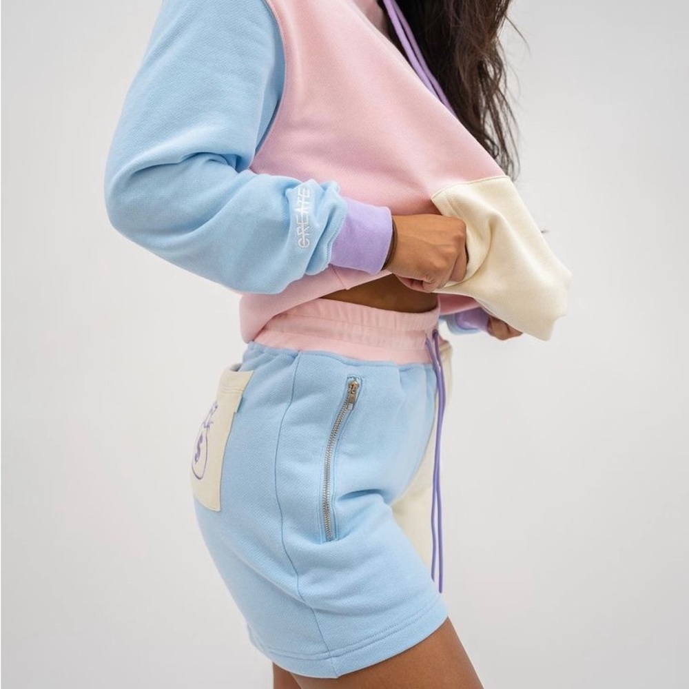 RNL x Create Supply Colour-Block Richie Shorts